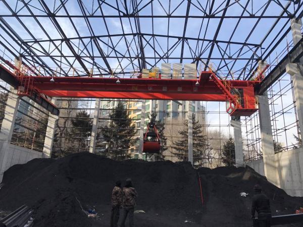 遼寧華原起重機(jī)吉林抓斗雙梁起重機(jī)項目